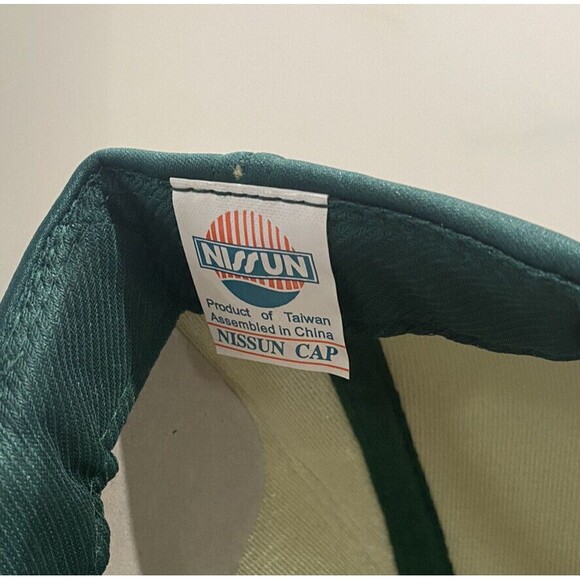 VTG Panama City Beach Florida Green Foam SnapBack Hat Cap Rope Nissun New NOS - Picture 4 of 4